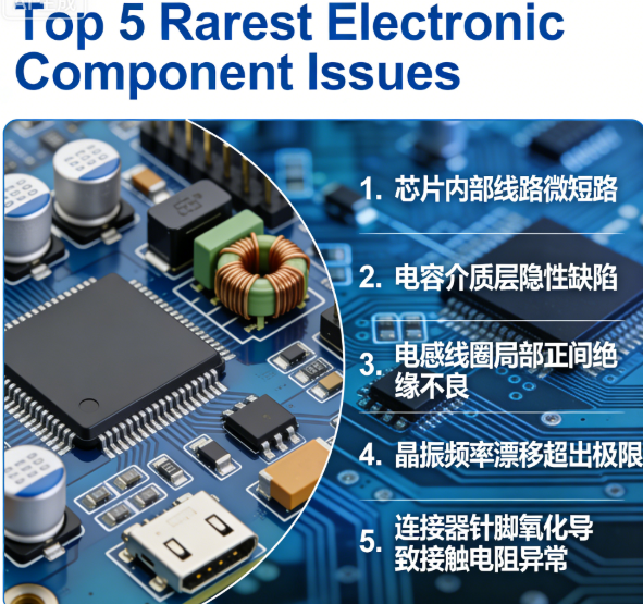 Top 5 Rarest Electronic Component Issues No Repetition
